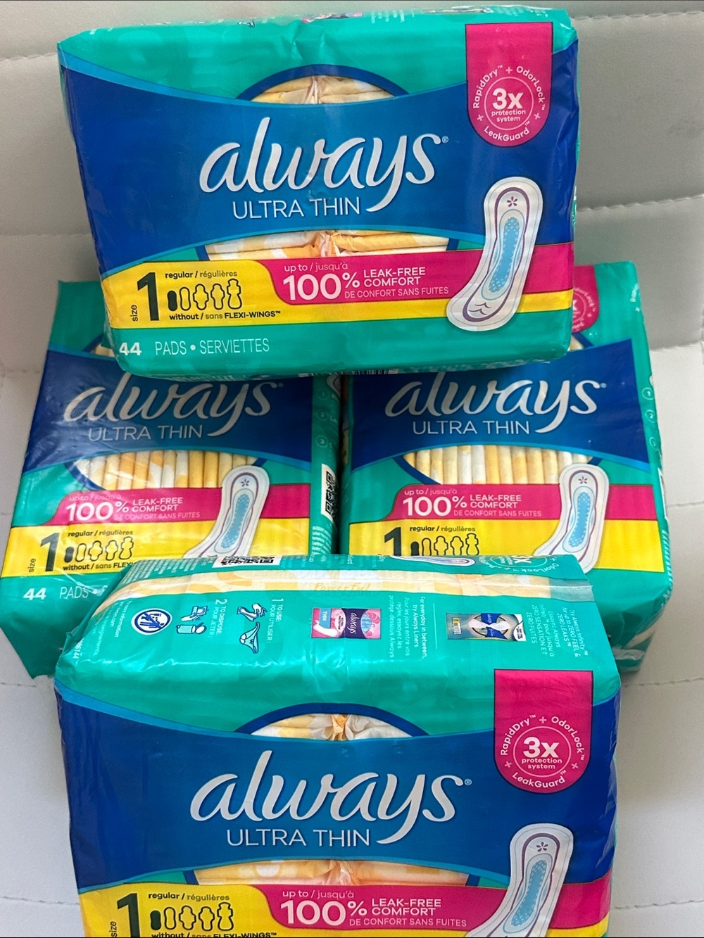 Always Ultra Thin 4Pk Pads